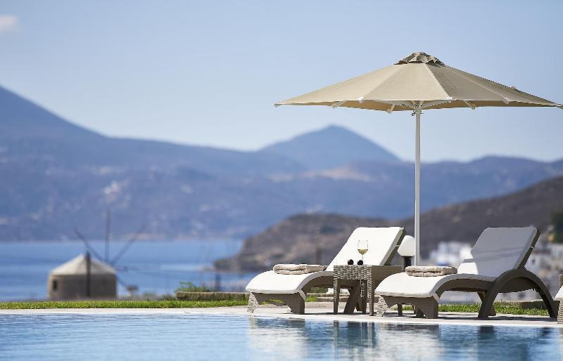 Santa Maria Luxury Suites & Spa Adamantas  Exteriör bild